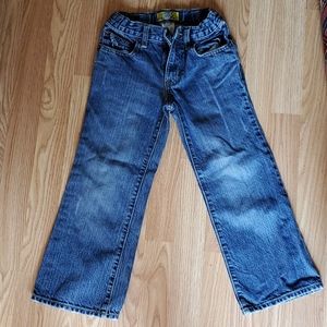Boys boot cut blue jeans